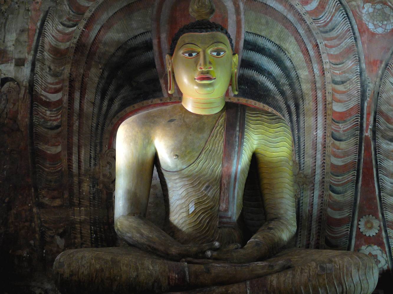 buddha dambulla temple