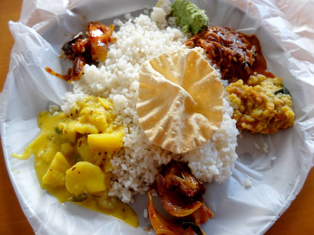 rice and curry sri lanka