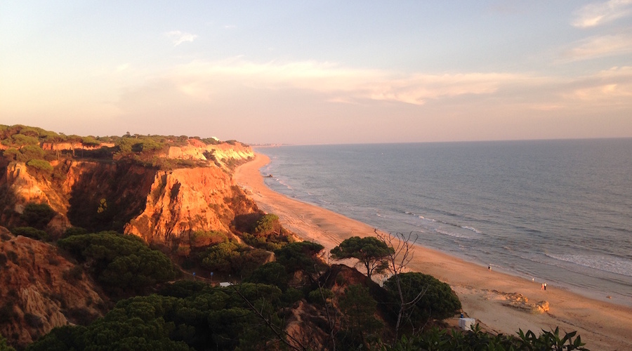 praia da falesia algarve