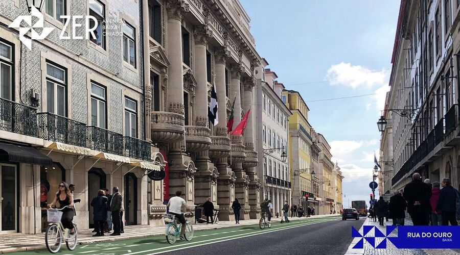 lisbonne baixa sans voiture
